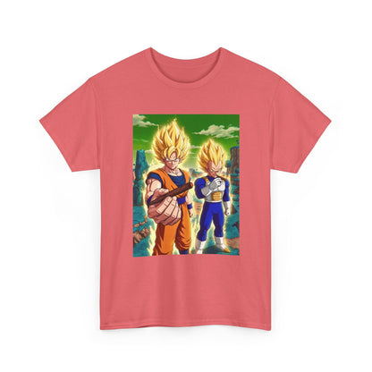 Goku and Vegeta Powering Up With Blunts