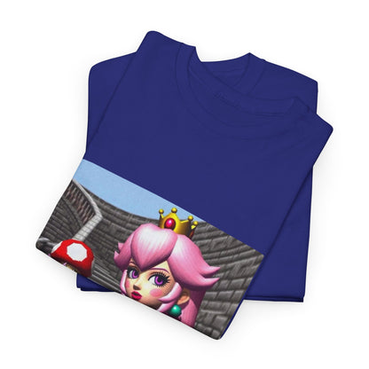 Gothic Princess Peach With Mushroom Tee
