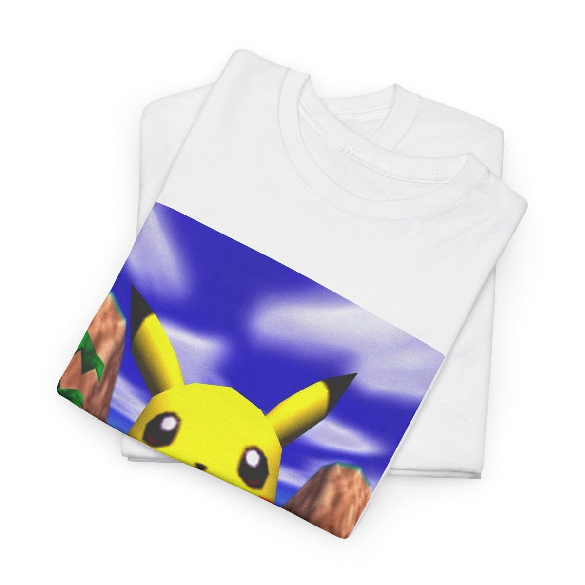 Pikachu Giving The Finger On An N64 Island