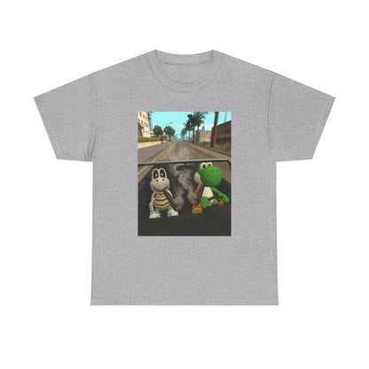 Yoshi And Dry Bones Cruising And Smoking (Design 5)