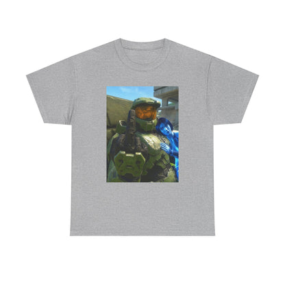 Chief & Cortana Flipping The Bird Tee