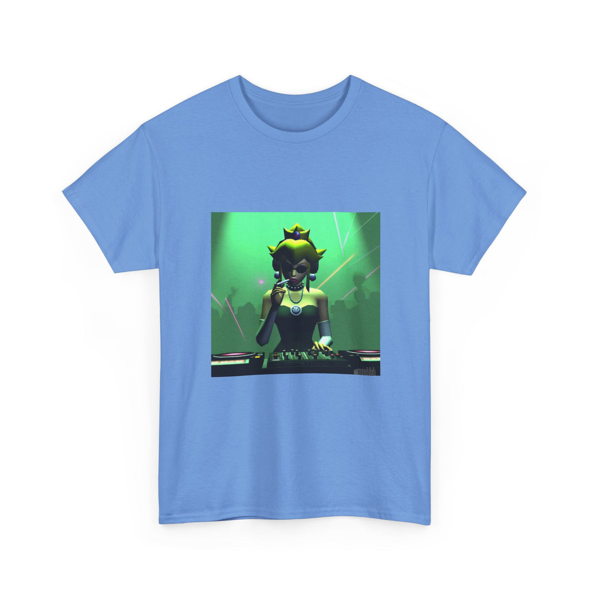 Princess Peach DJing And Smoking Tee