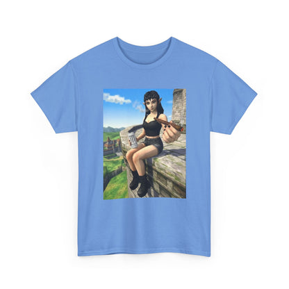 Edgy Elf Offering You A Blunt Tee