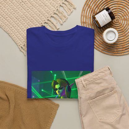 DJ Link Smoking A Blunt At The Club Tee