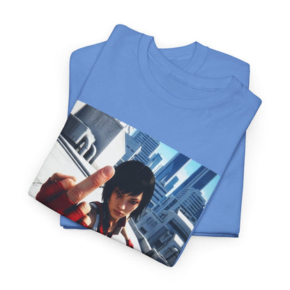 Faith Connors Flipping The Bird Rooftop Tee