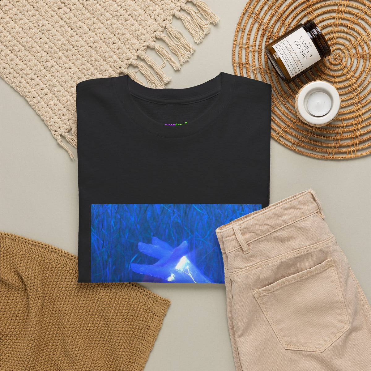 Virtual Text Graphic Tee