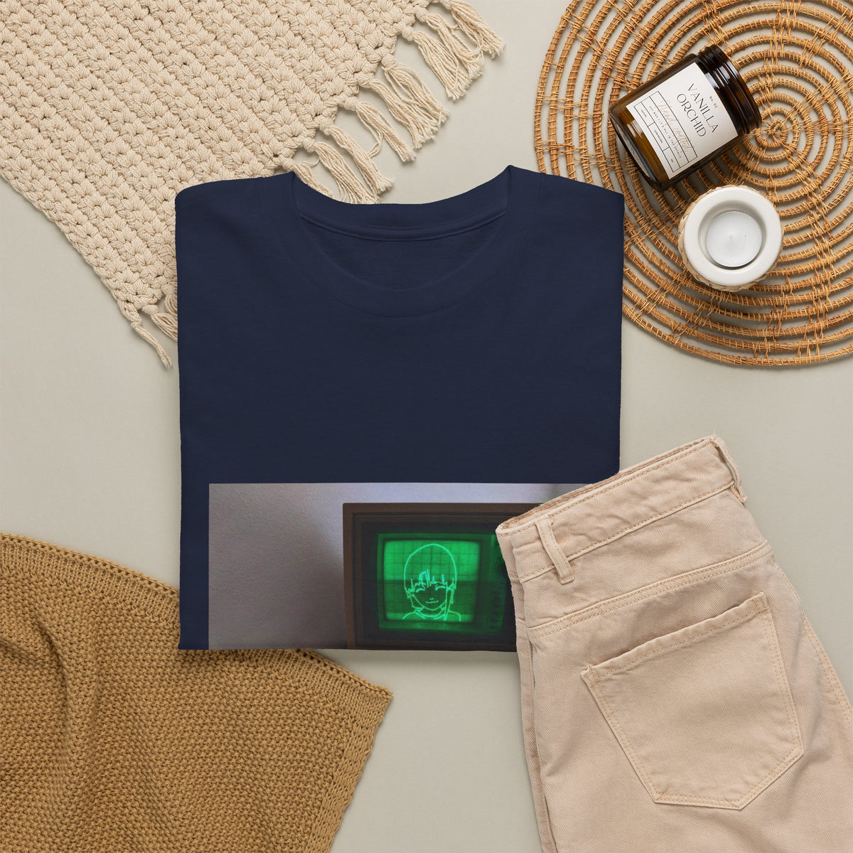 Vivid Hemp Horizon Graphic Tee