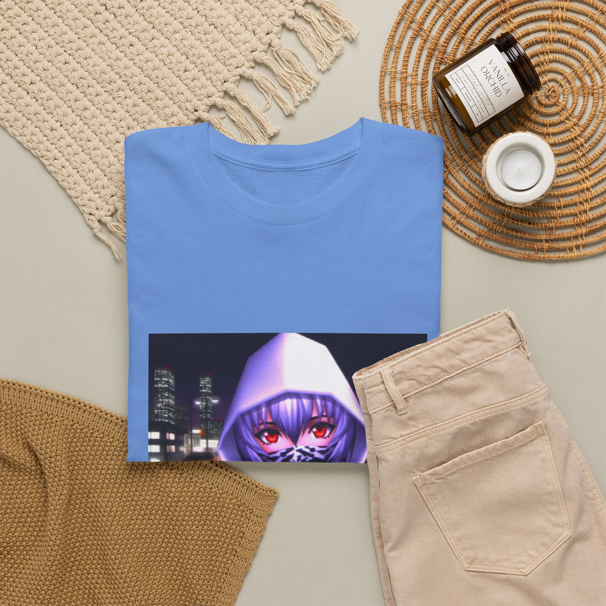Rei Ayanami Cruising GTA San Andreas Tee (Design 14)