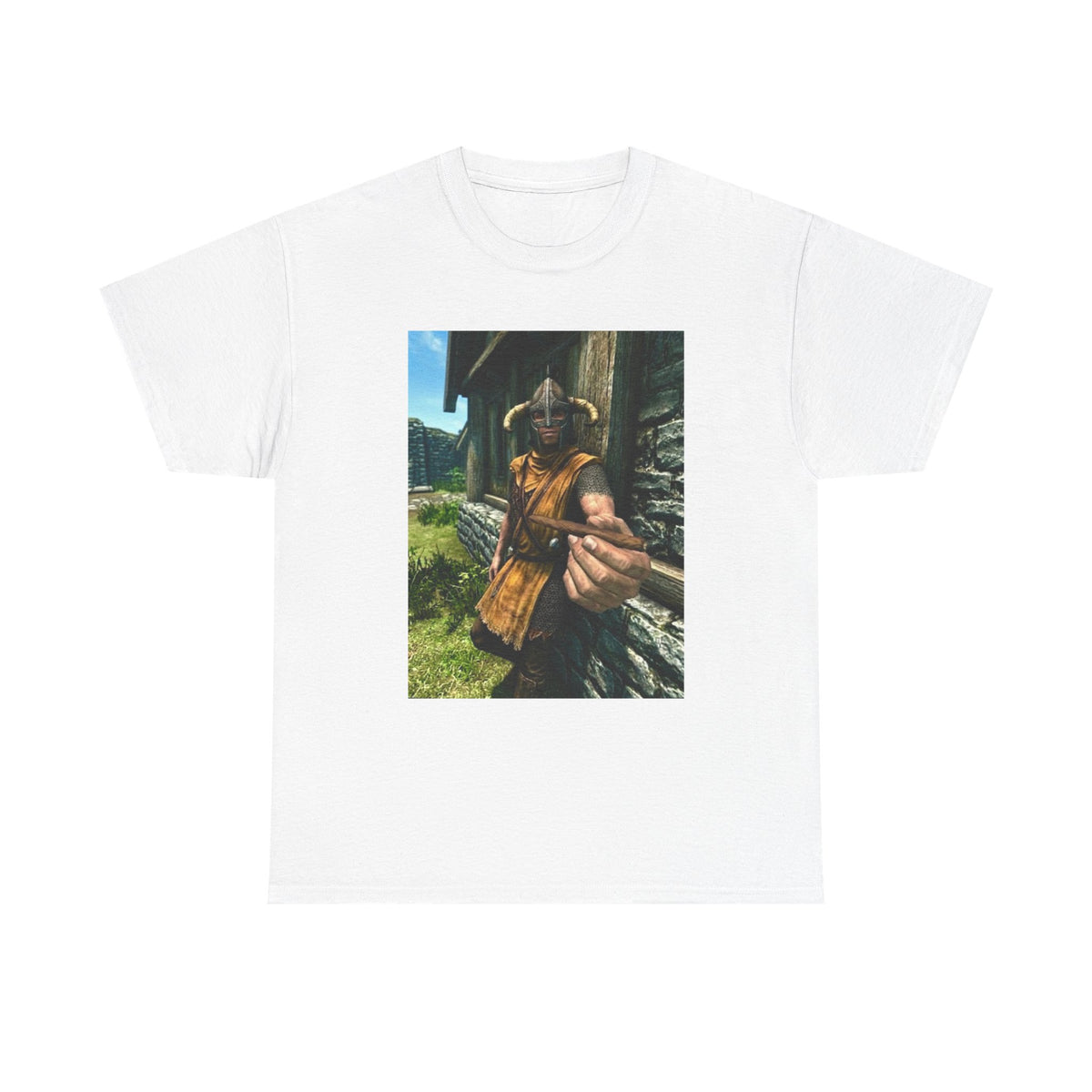 Horned Warrior Offering A Blunt Tee