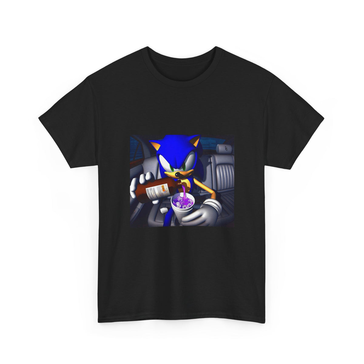 Sonic Pouring Up In The Ride Tee
