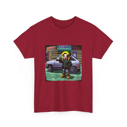 Link Smoking And Flipping The Bird Tee