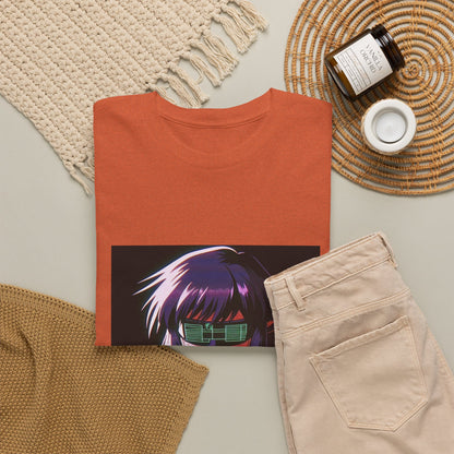 Major Kusanagi In Retro Cyberpunk Visor