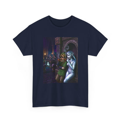 Link And Zora Princess Smoking In Club