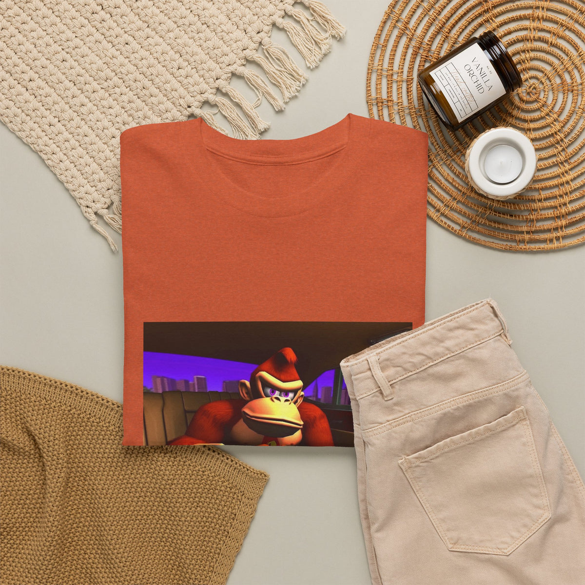 Donkey Kong Pouring Lean In Car