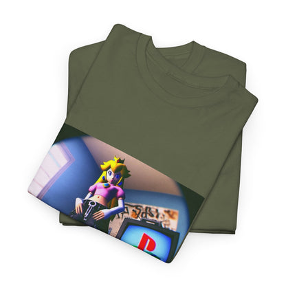 Princess Peach Y2K Drip Tee