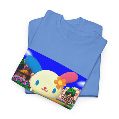 Cute Bunny Giving The Finger Tee
