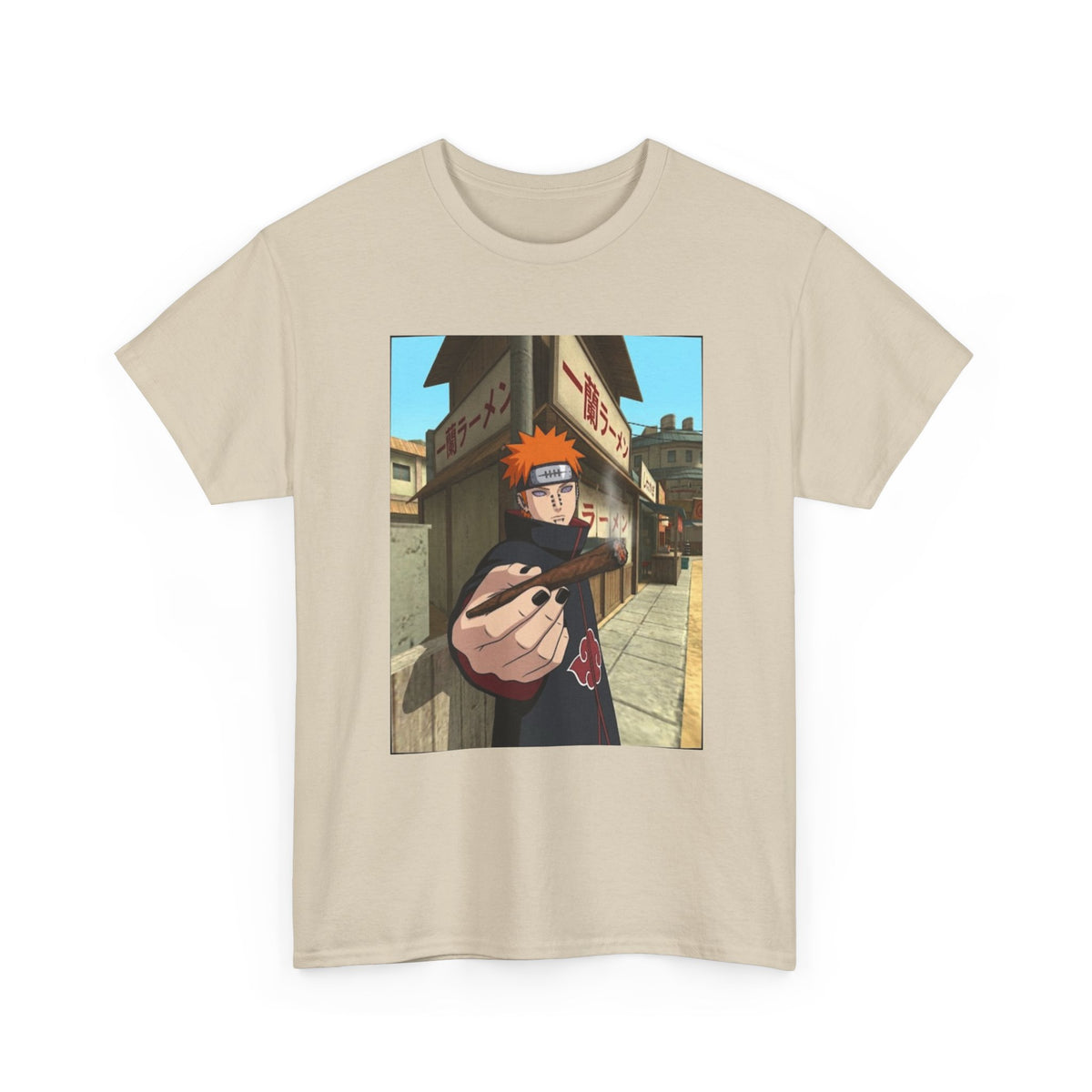 Pain Smoking A Blunt In Konoha Tee