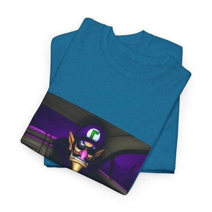 Lean Lord Smirking With Devil Horns Tee