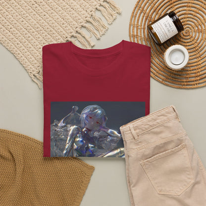 Liquid Chrome Flowing Tee