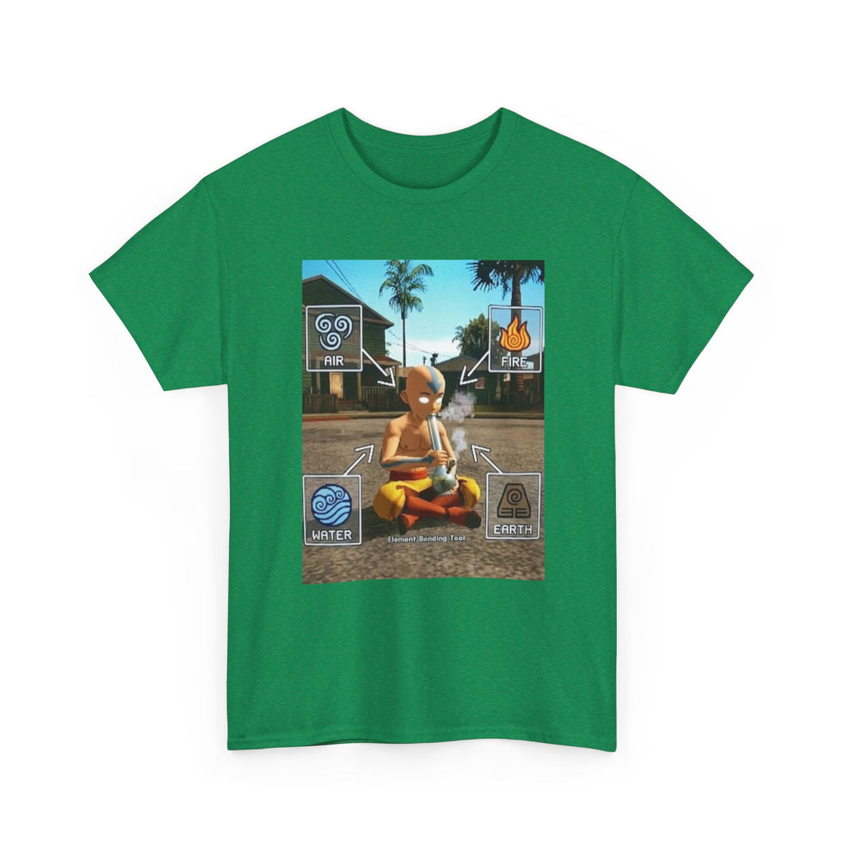 Aang Smoking On The Street Tee