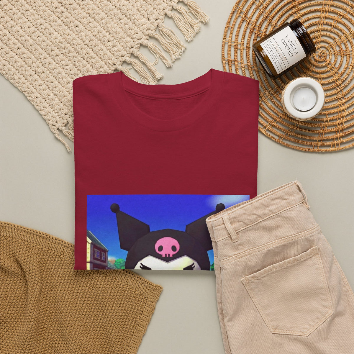 Kuromi Flipping The Bird Tee