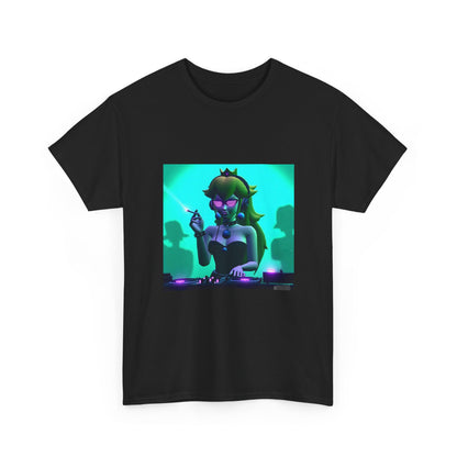 Dark Princess Peach DJ Smoking Tee