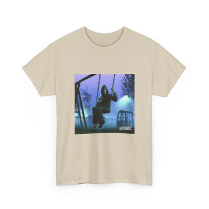Grim Reaper Giving Middle Finger On Swing