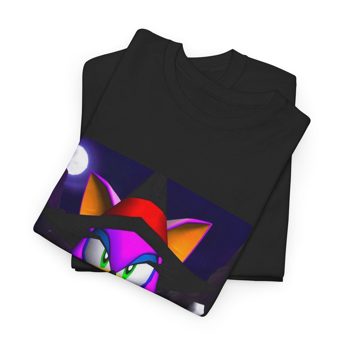 Witchy Sonic Character Giving Middle Finger