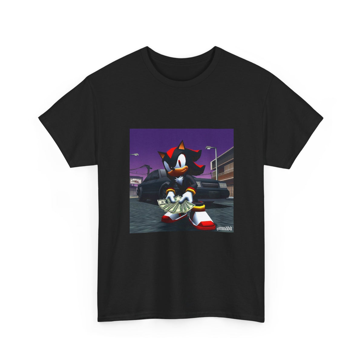 Shadow The Hedgehog Fanning Money