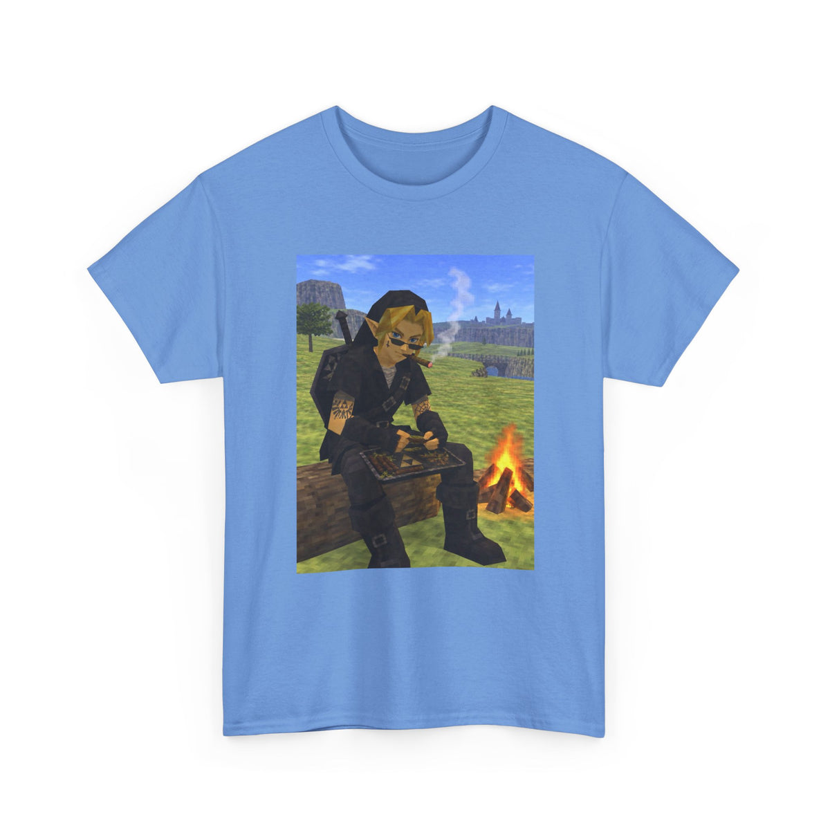 Dark Link Rolling Blunts By The Campfire