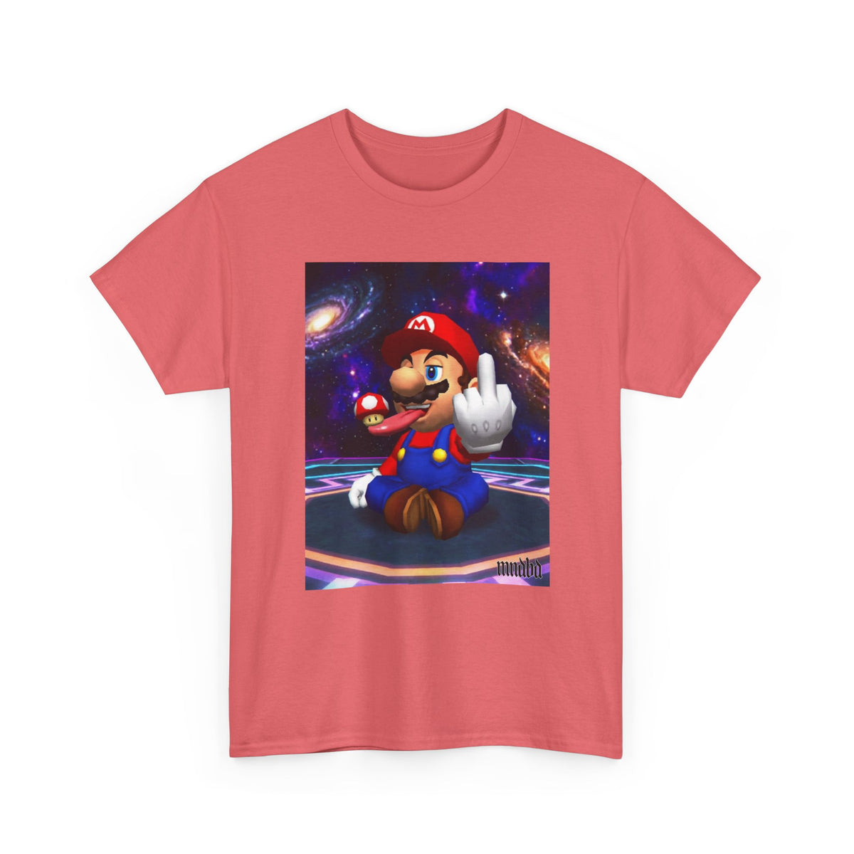 Mushroom-Tripping Plumber Gives The Finger Tee