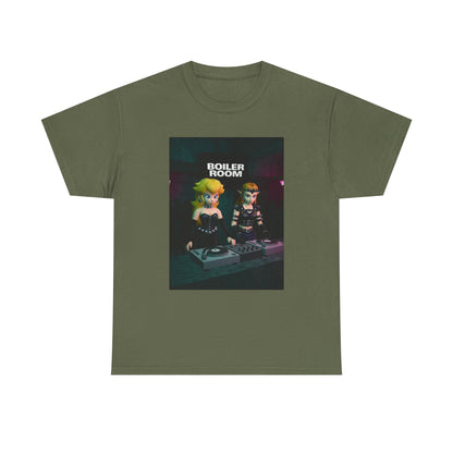 Gothic Peach and Zelda DJing Boiler Room Tee