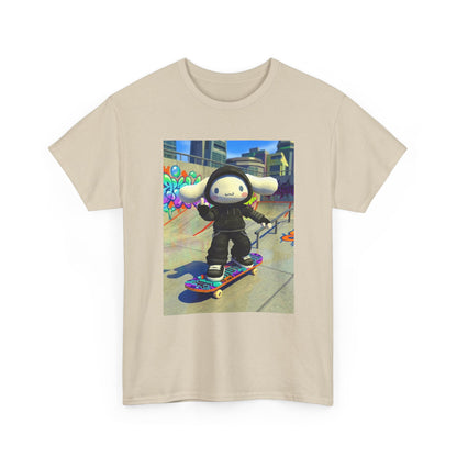 Edgy Cinnamoroll Skater Flipping Off Tee