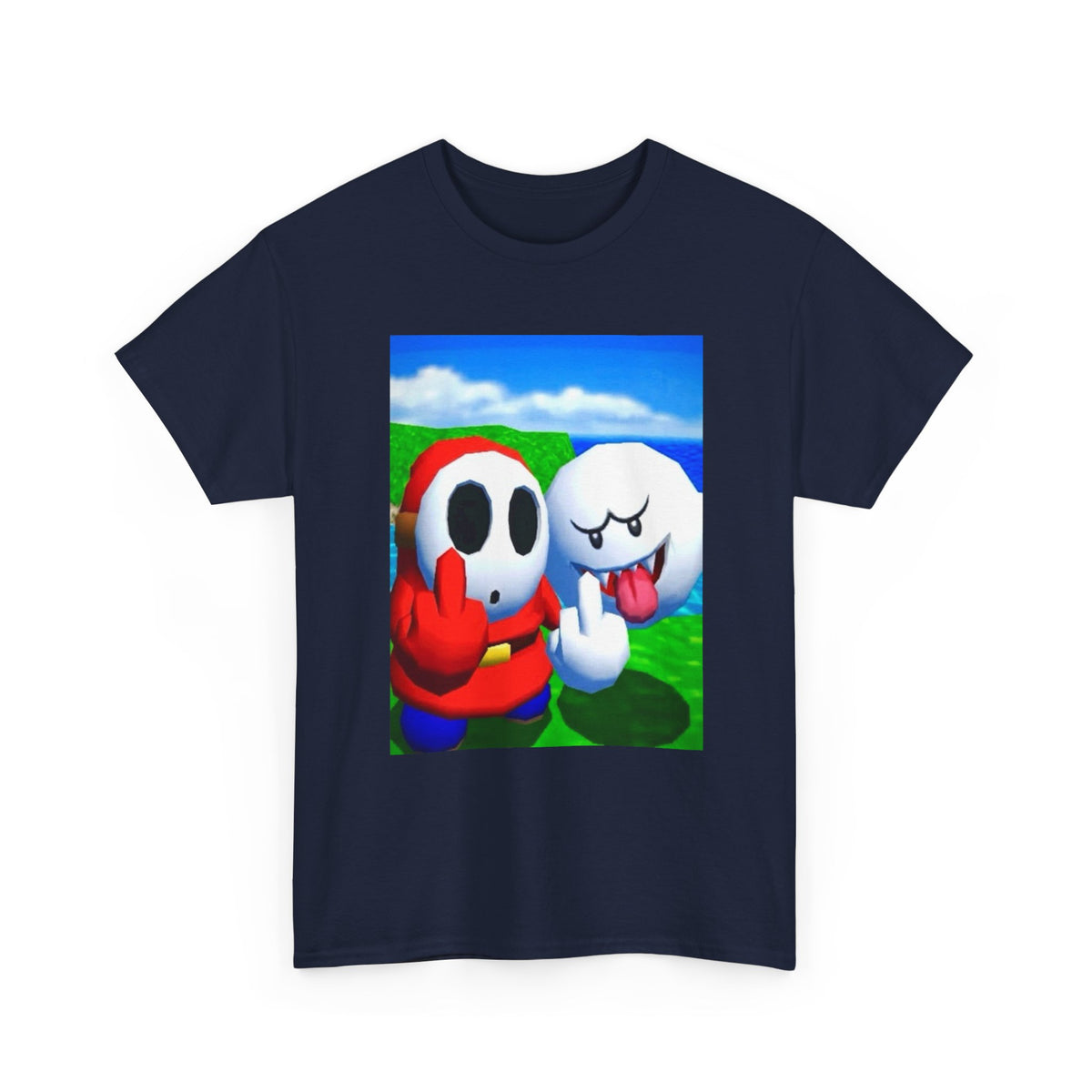 Shy Guy And Boo Flipping The Bird