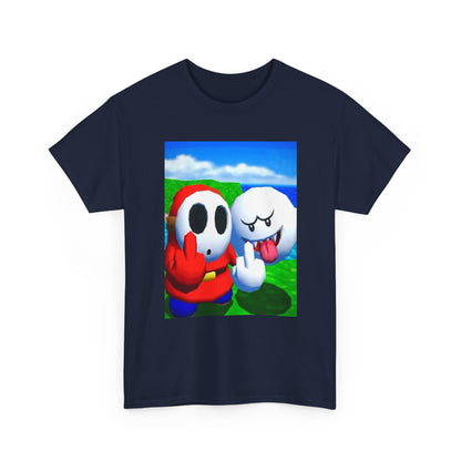 Shy Guy And Boo Flipping The Bird