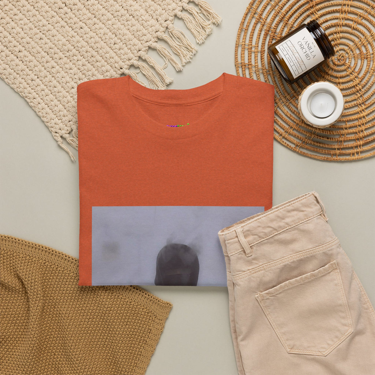 Midnight Leaf Whisper Graphic Tee