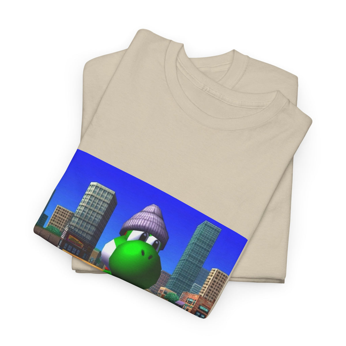 Chill Yoshi On Bench City Vibes Tee