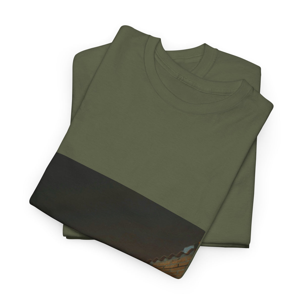 Neon Leaf Whisper Graphic Tee