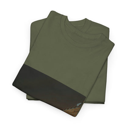 Neon Leaf Whisper Graphic Tee