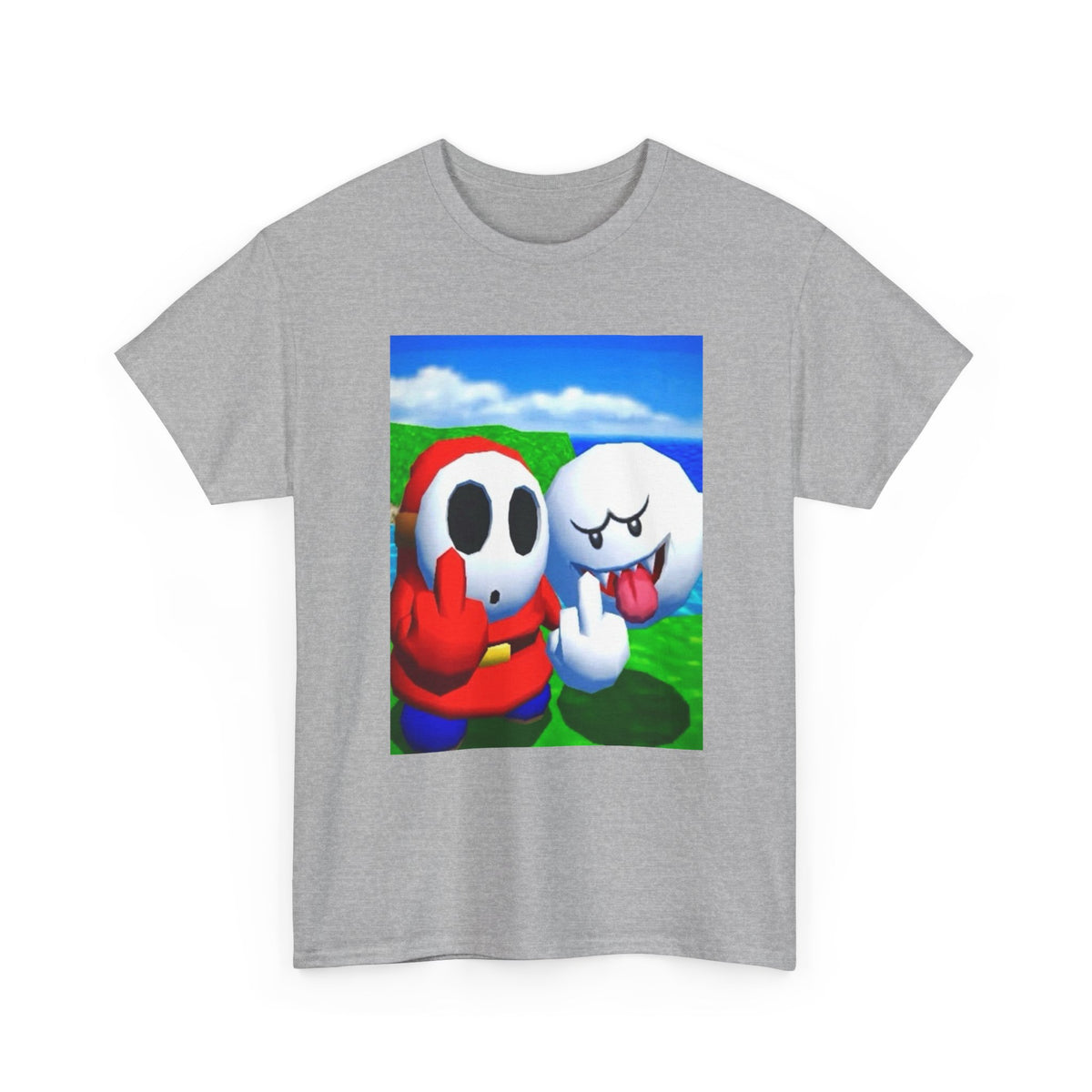 Shy Guy And Boo Flipping The Bird