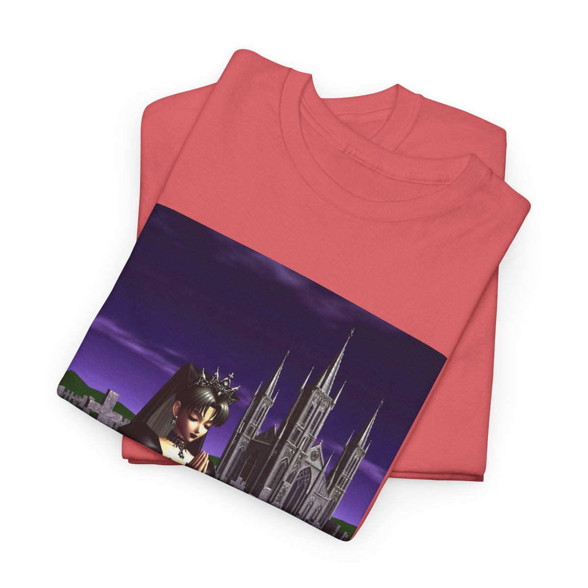 Gothic Girl Meditating In Coffin Tee