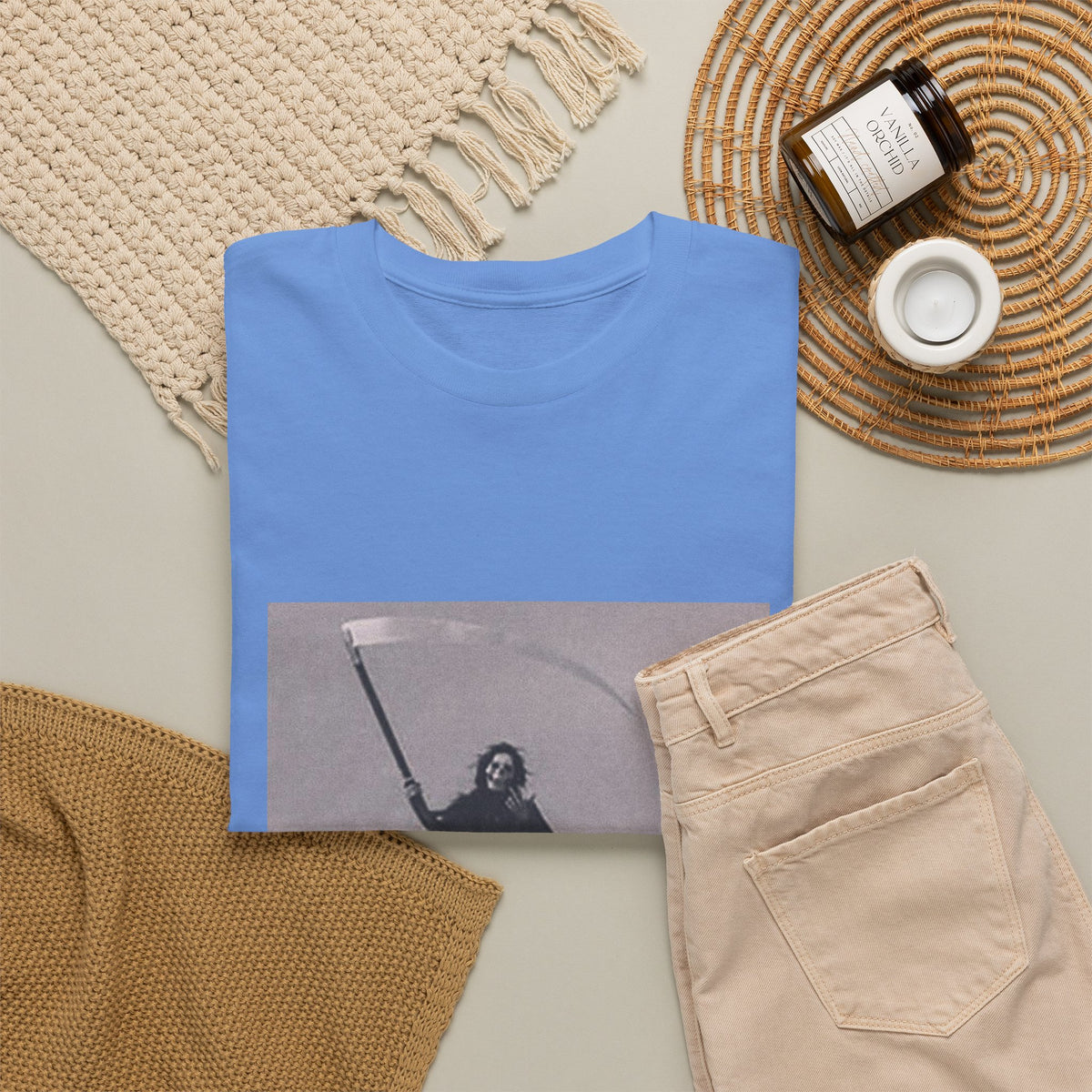 Enchanted Silhouette Floating In Mist Tee