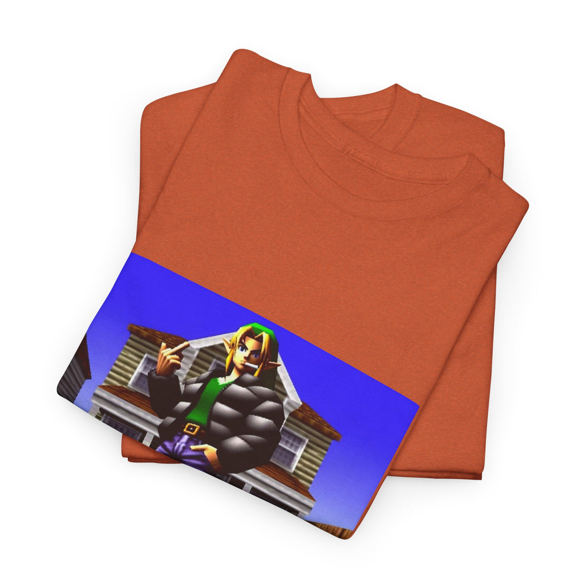Link In Streetwear Flipping The Bird Tee