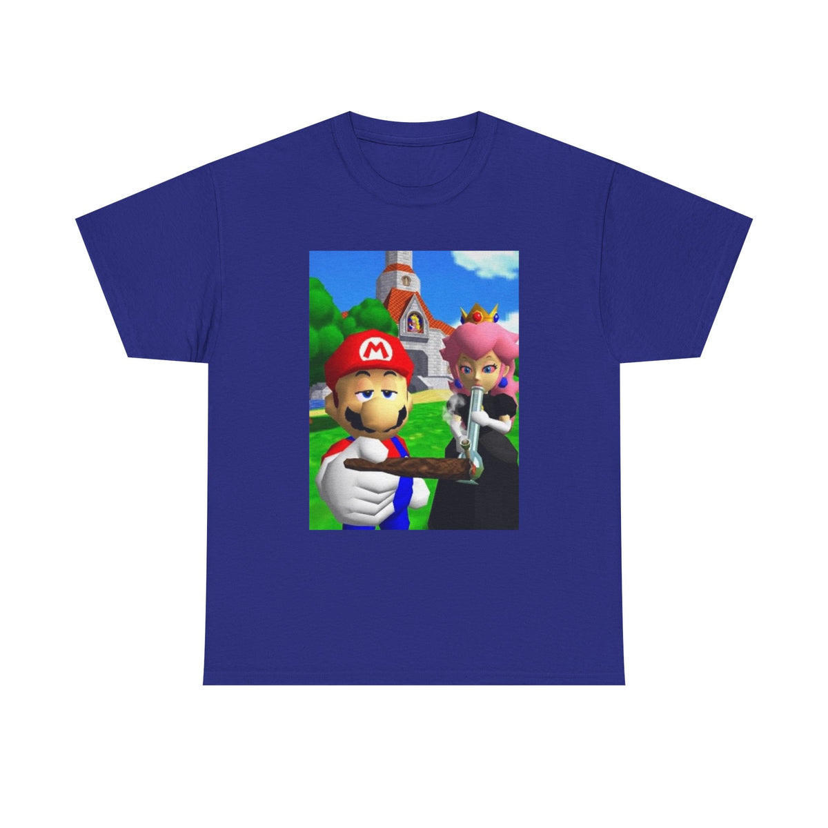 Mario & Peach Getting High At The Castle