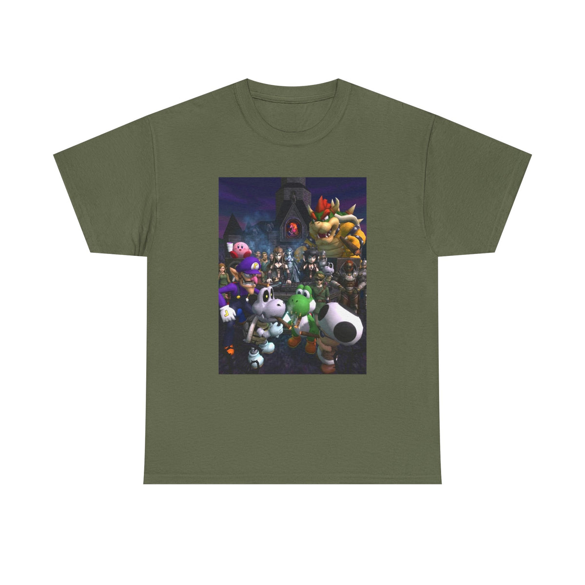 Waluigi And Friends Gathering At The Castle