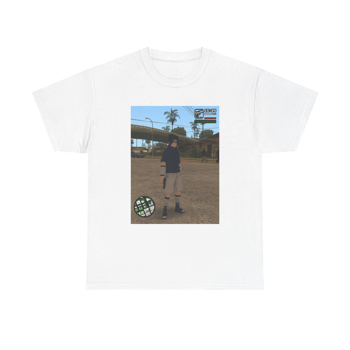 Sasuke Uchiha In GTA San Andreas Street