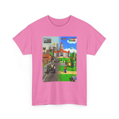GTA San Andreas Meets Mario Mashup Tee