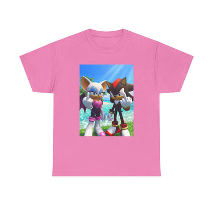 Rouge And Shadow Flipping The Bird Tee (Design 3)