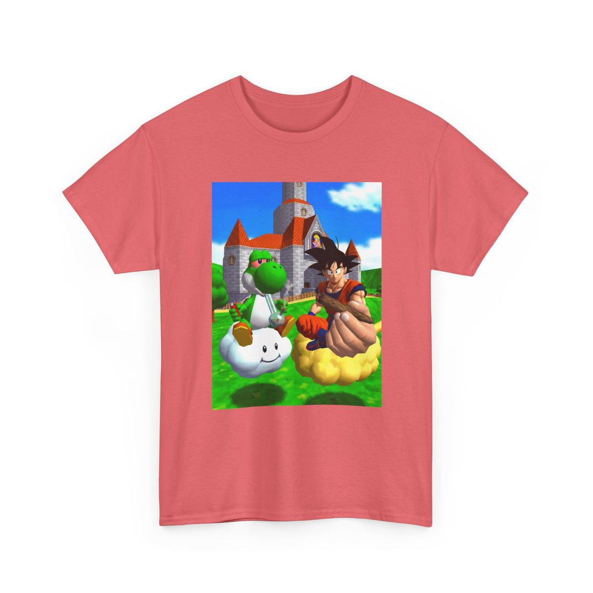 Yoshi And Goku Sharing A Smoke Tee