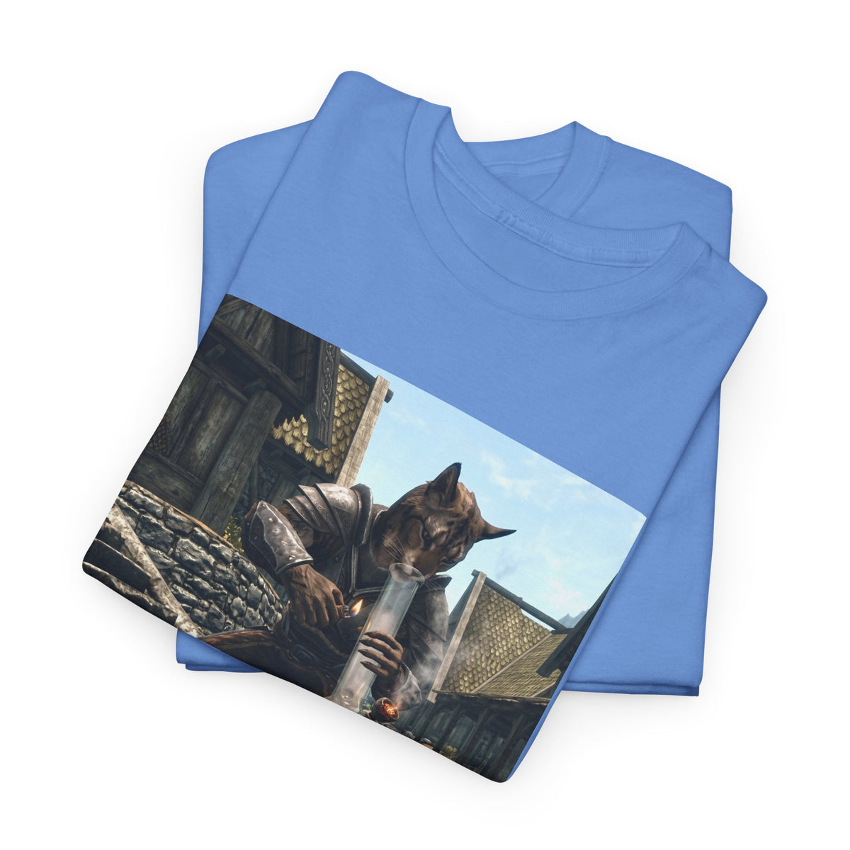 Neon Haze Horizon Graphic Tee